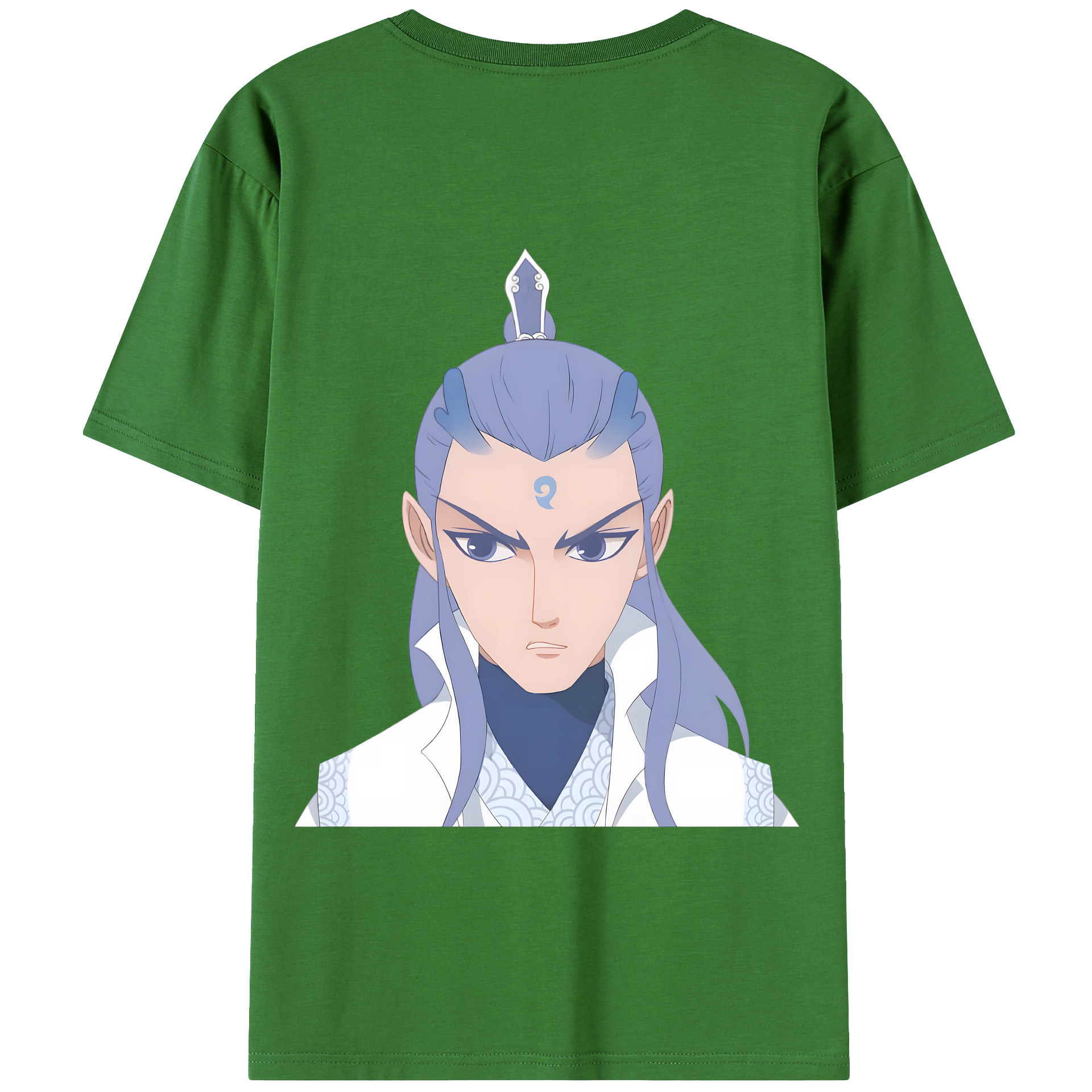 （画像用） Ne Zha 2 ナタ 魔童の大暴れ レディース半袖Tシャツ(バックプリント)